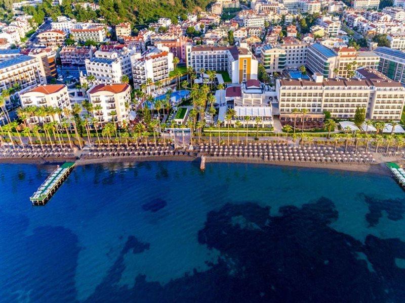 מרמריס Ideal Prime Beach Hotel Ultra All Inclusive מראה חיצוני תמונה