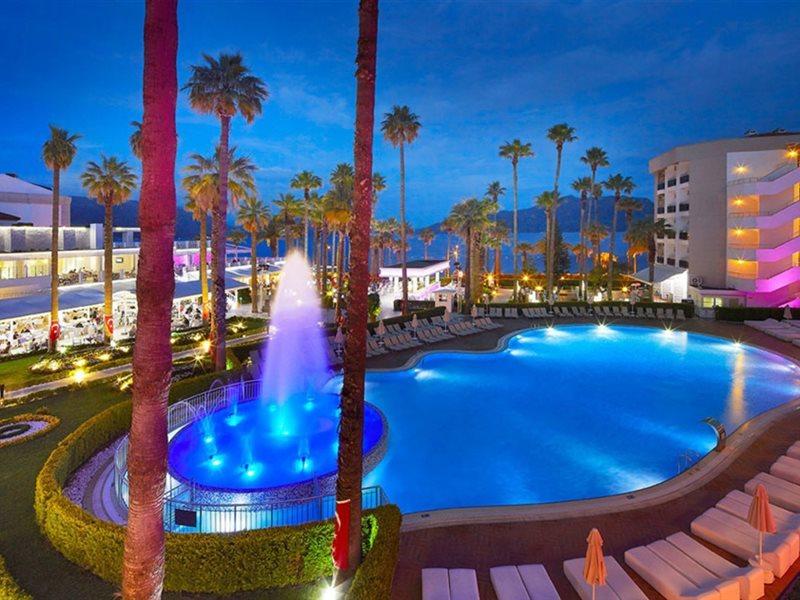 מרמריס Ideal Prime Beach Hotel Ultra All Inclusive מראה חיצוני תמונה