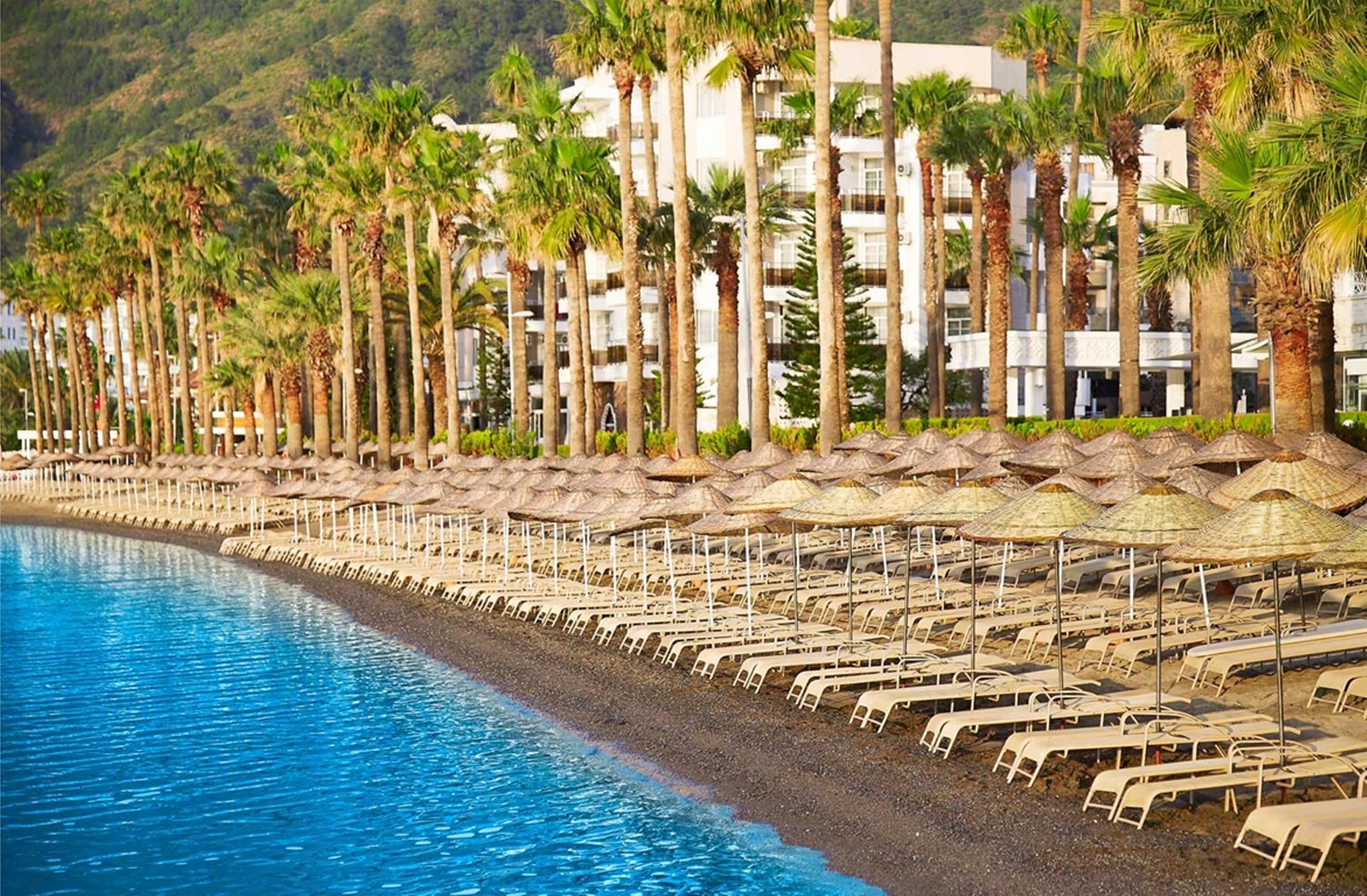 מרמריס Ideal Prime Beach Hotel Ultra All Inclusive מראה חיצוני תמונה